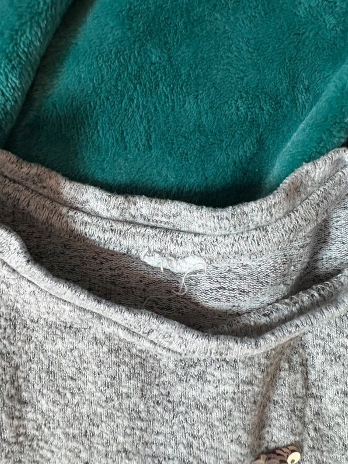 Pull gris - photo numéro 2