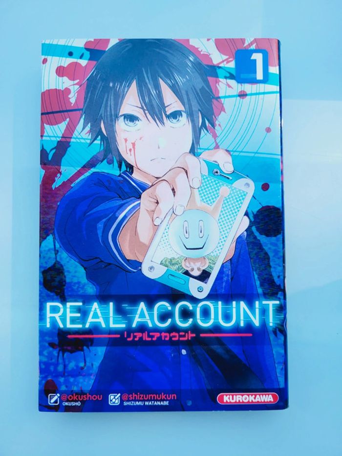 Manga Real Account tomes 1 à 3 - photo numéro 3