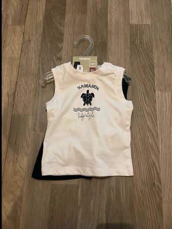 Lot de deux tee shirt taille 12 mois