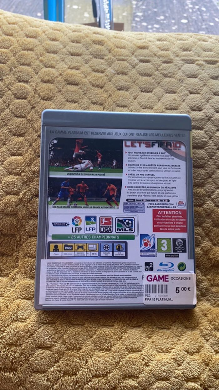 Jeu fifa 10 ps3 - photo numéro 3