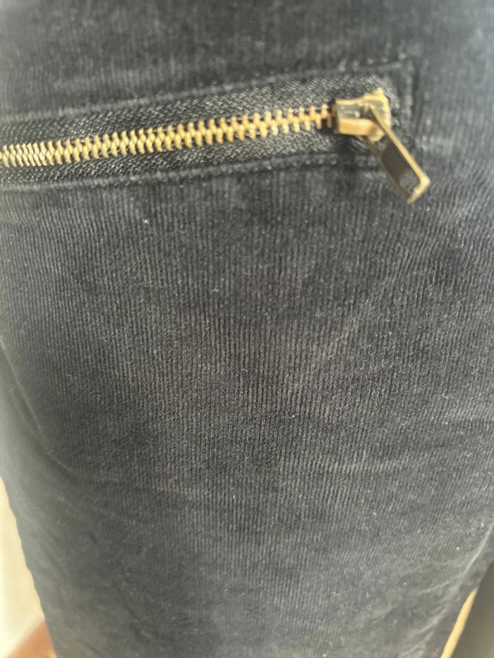 Pantalon noir côtelé femme Only - photo numéro 3