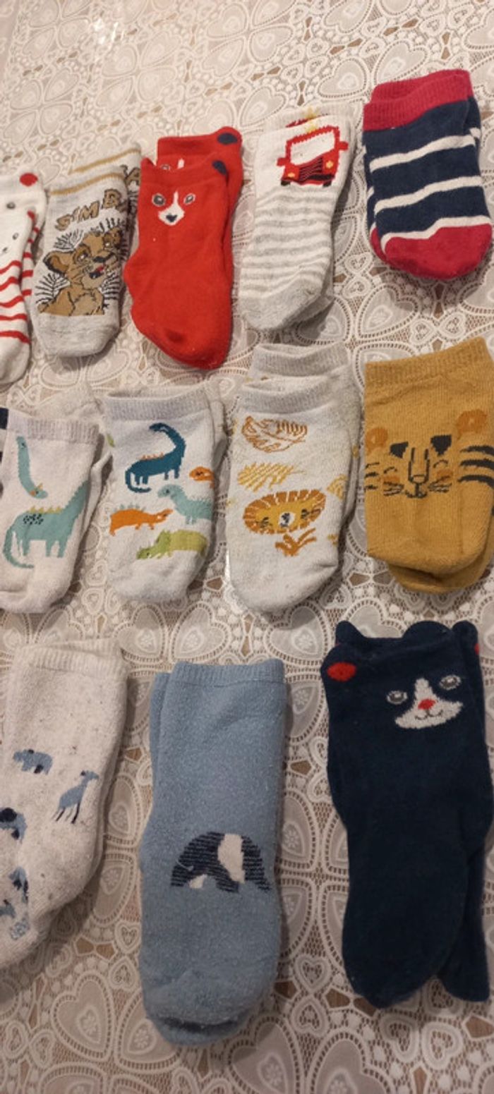 Lot x14 paires chaussettes - photo numéro 3