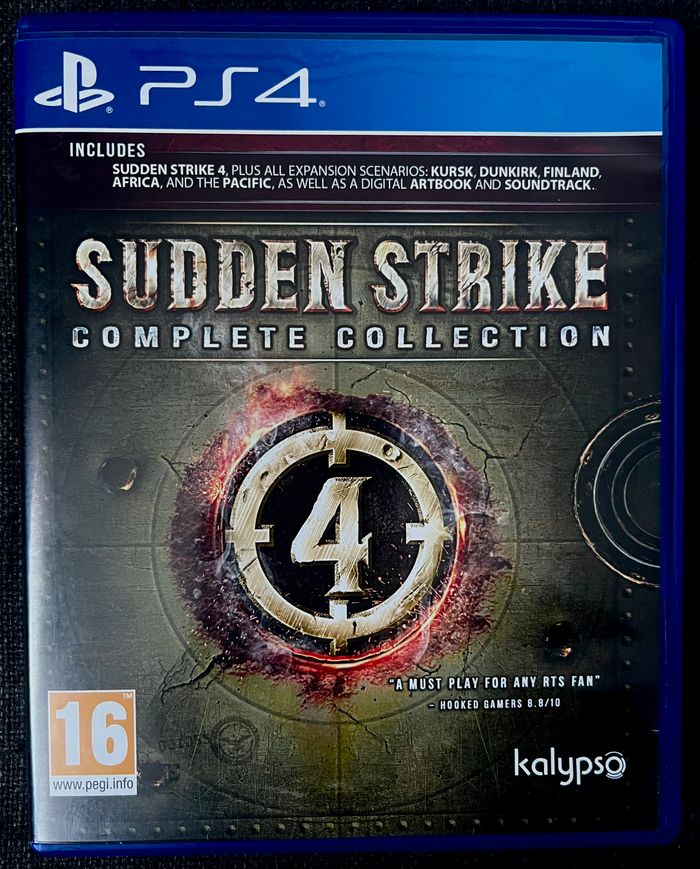 Sudden strike complete collection pour Playstation 4