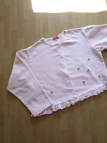 gilet rose Elle