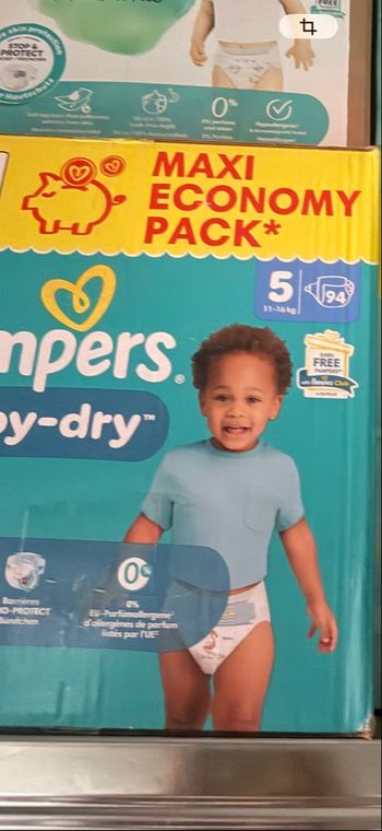 Pampers taille 5 