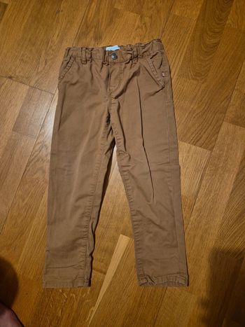 Pantalon leger beige obaibi taille 2 ans