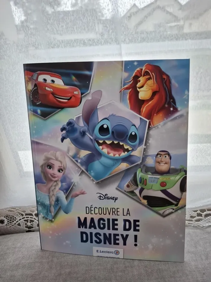 livre vierge leclerc disney 2025