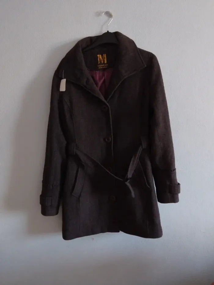 Manteau long de grande marque suisse taille M