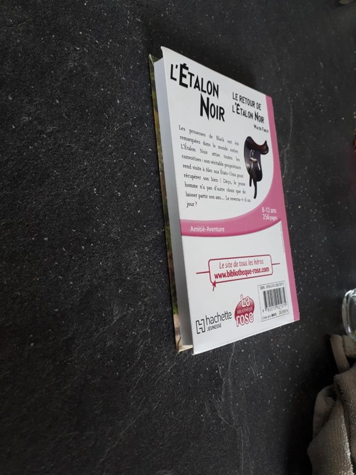 Livre bibliothèque rose le retour de l'étalon noir tome 2 - photo numéro 4