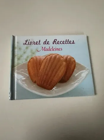 Livret de recettes madeleine
