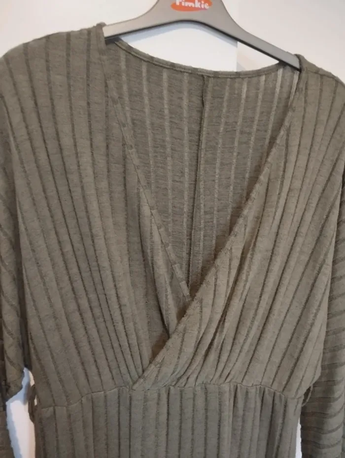 Robe femme kaki - photo numéro 2