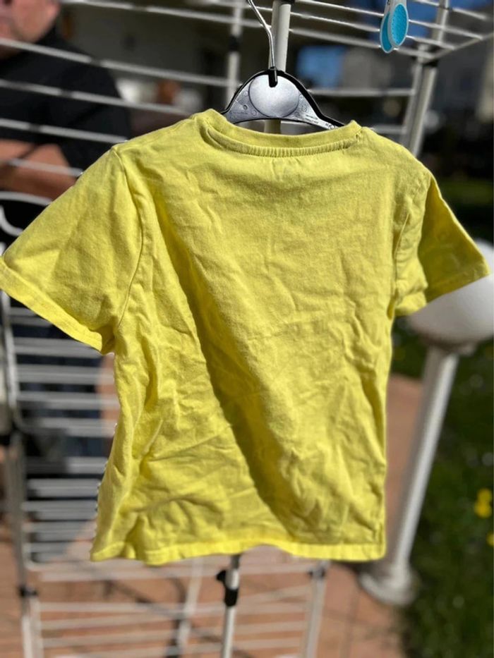 T shirt jaune 8 ans Kiabi - photo numéro 2