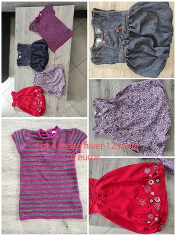 Robes 12 mois