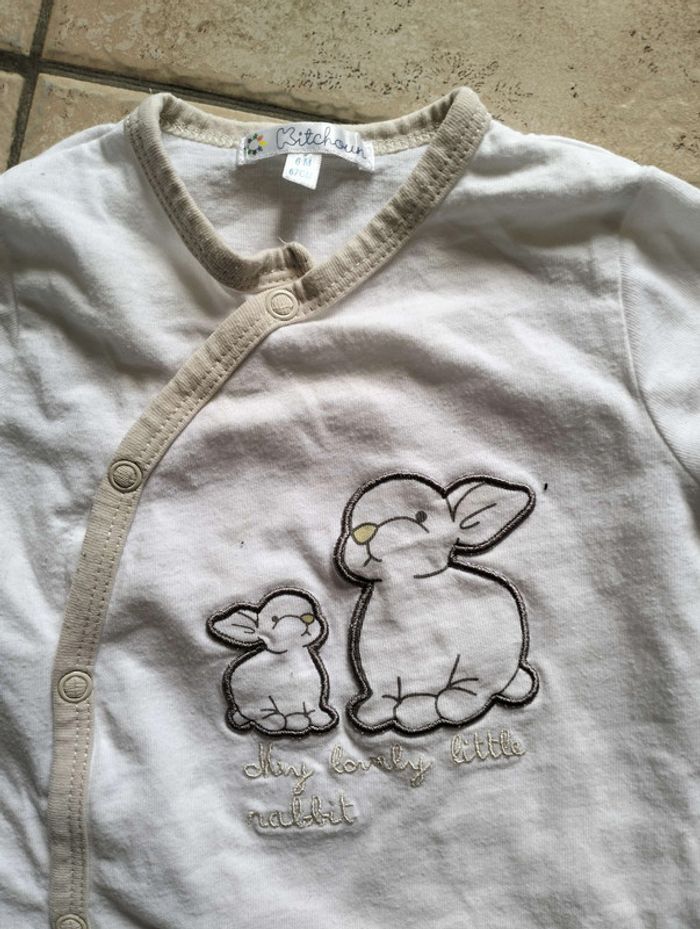 Pyjamas coton 6 mois - photo numéro 3