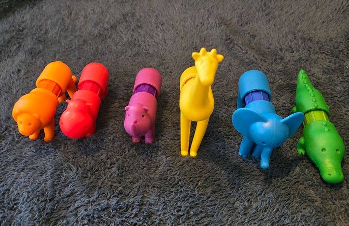 🦁🐘 SmartMax My First Safari Animals – 18 pièces – Dès 1 an 🧲 - photo numéro 3