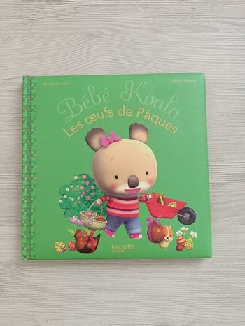Livre bébé koala les oeufs de pâques