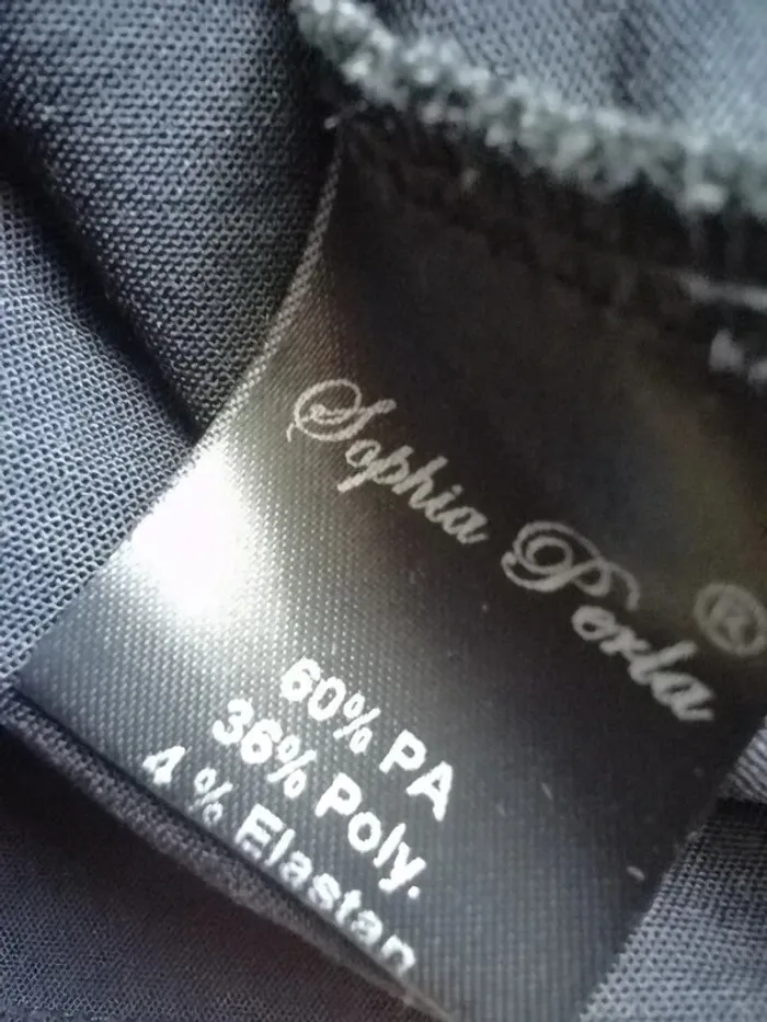 Haut - Top - Blouse Sofia Perla Taille 40 - 40/42 Quasi neuf!! - photo numéro 4