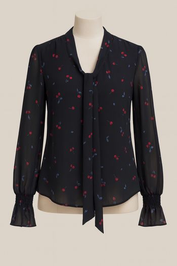 Chemisier Kookaï imprimé cerises – Taille 34 - parfait état