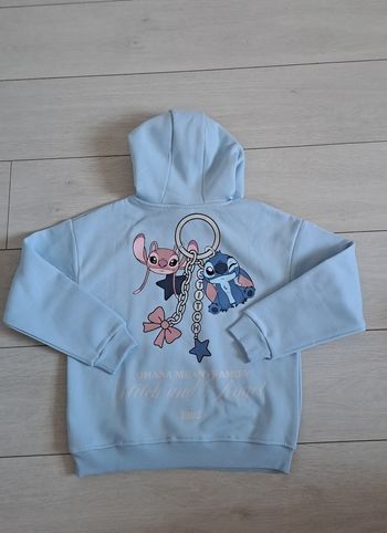 Sweat à capuche Stitch et Angel 