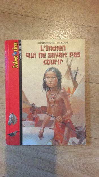 Livre enfant l’indien qui ne savait pas courir