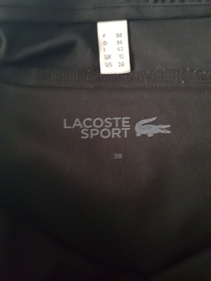 Magnifique pantalon noir taille 38 Lacoste - photo numéro 8