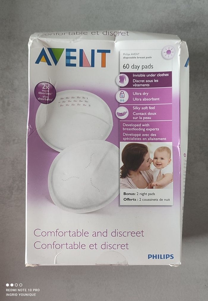 Coussinets d'allaitement Avent Philips