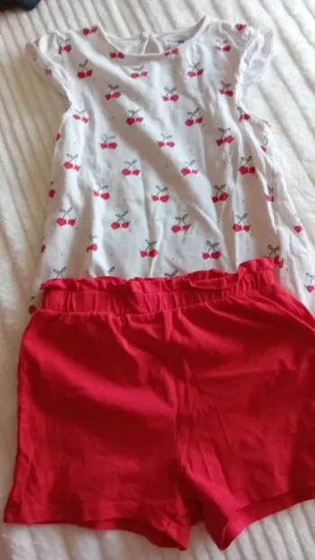 Ensemble short été