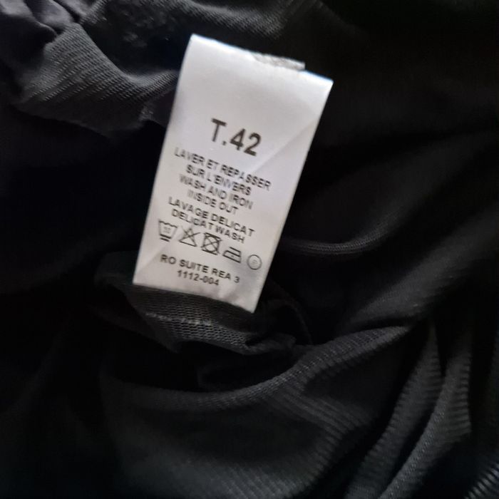 Robe Noire avec Motifs La Mode Est à Vous, Taille 42 - photo numéro 7