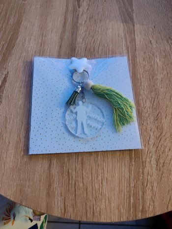 Porte clé super parrain neuf