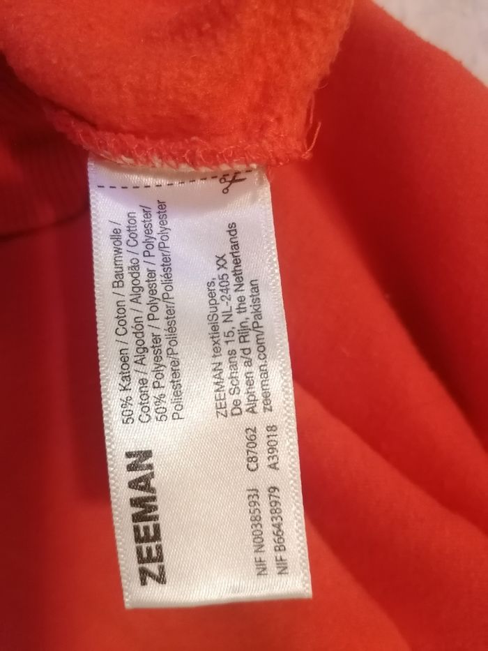 Pull sweat-shirt 🧡  garçon 12/14 ans - photo numéro 6