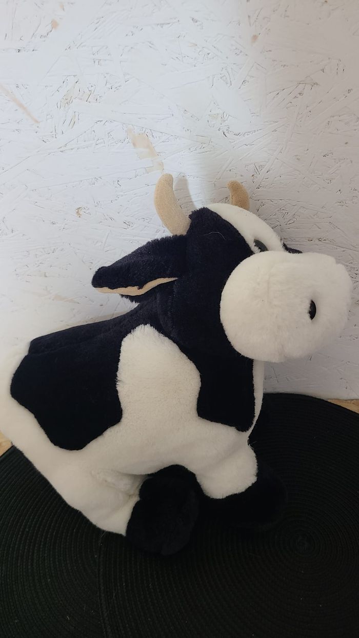 Peluche vintage A&A jouet vache - photo numéro 4