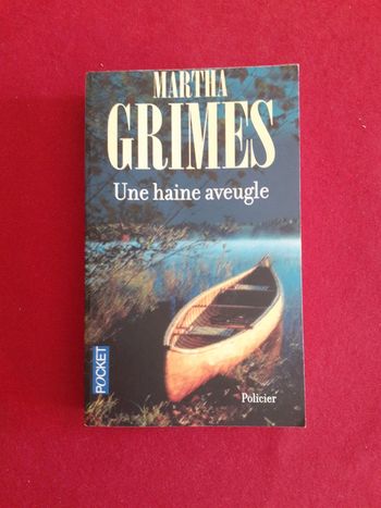 Une haine aveugle " Martha Grimes " Pocket