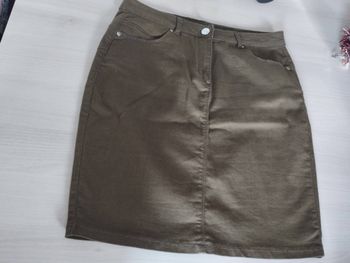 Jupe kaki Bréal taille 40