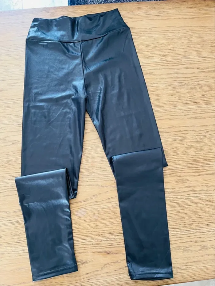 Legging noir brillant - photo numéro 3
