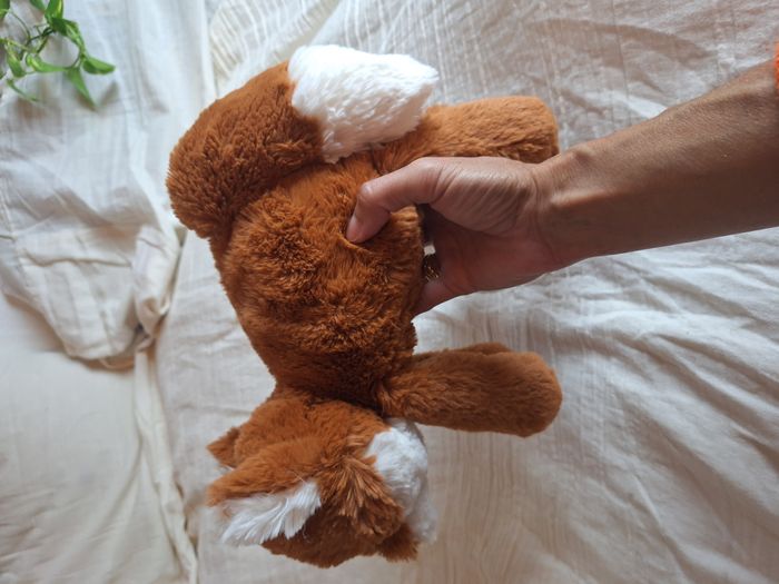 Peluche rare jellycat renard roux smudge fox taille moyen medium - photo numéro 4