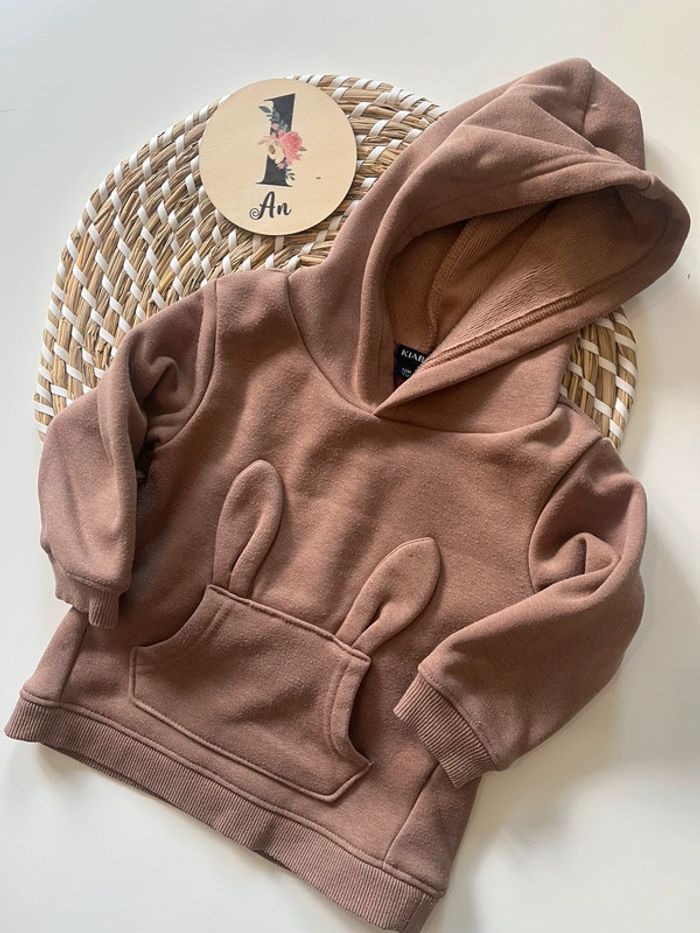 Lot de 2 sweat - taille 12 mois - photo numéro 4