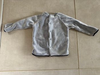 Haut pyjama Absorba 18 mois bébé enfant garçon fille avec petites oreilles 