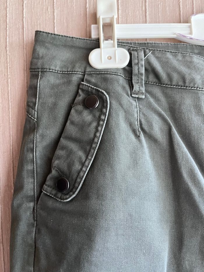 Jean droit kaki taille 38 - neuf - photo numéro 4