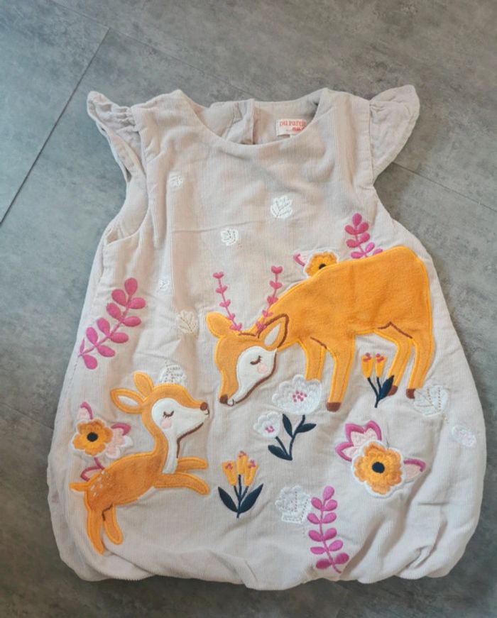 Robe d'hiver bébé fille 6 mois NEUVE