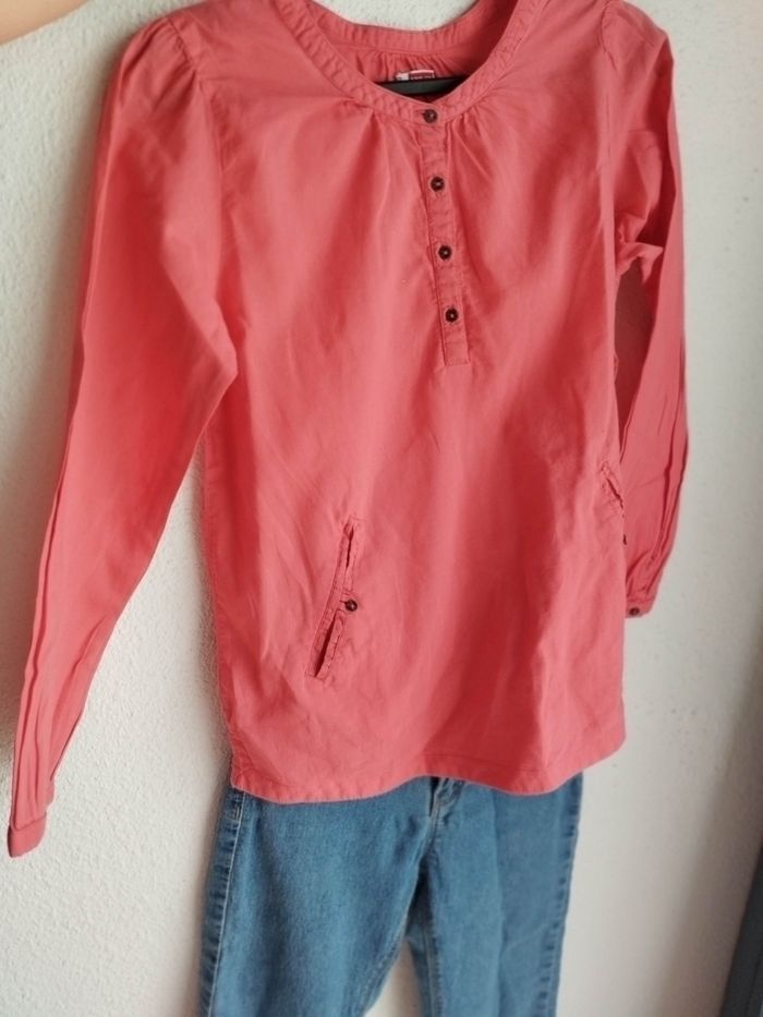 Ensemble blouses manches longues / jean slim