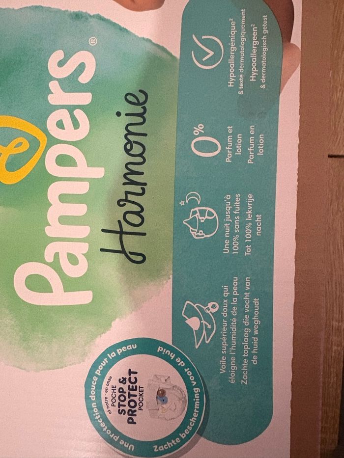 Maxi pack Pampers harmonie taille 4 - photo numéro 5