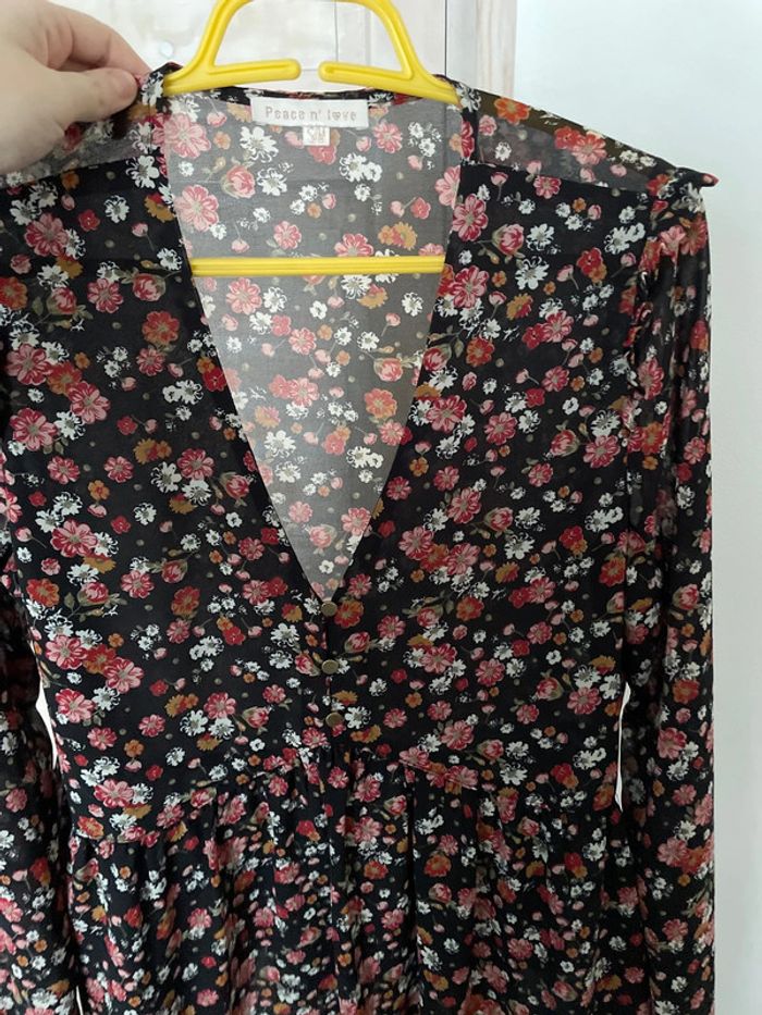 Blouse à fleur - photo numéro 2