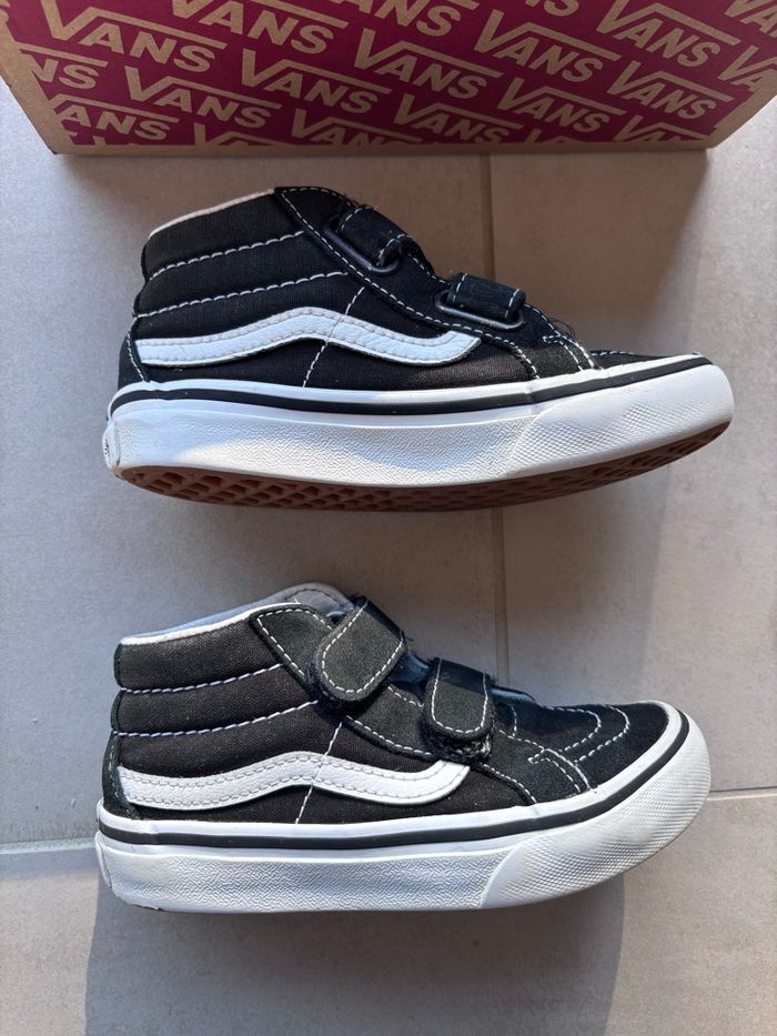 Baskets vans noir scratch taille 27,5 - photo numéro 2