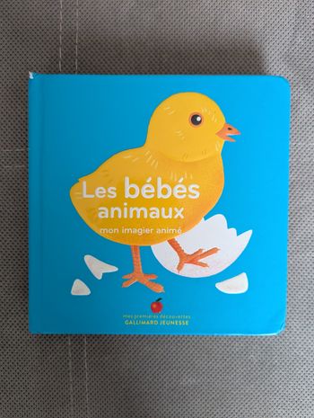 Livre Les bébés animaux, mon imagier animé