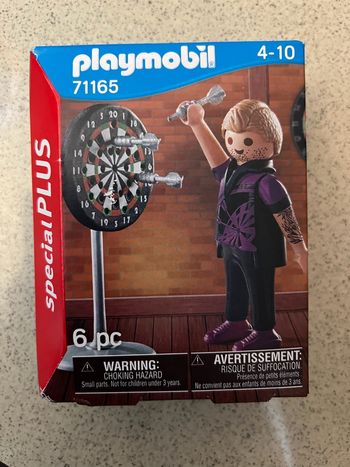 Playmobil 70165 joueur de fléchettes