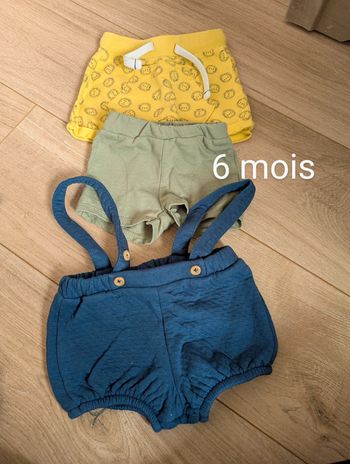 Lot de 3 shorts