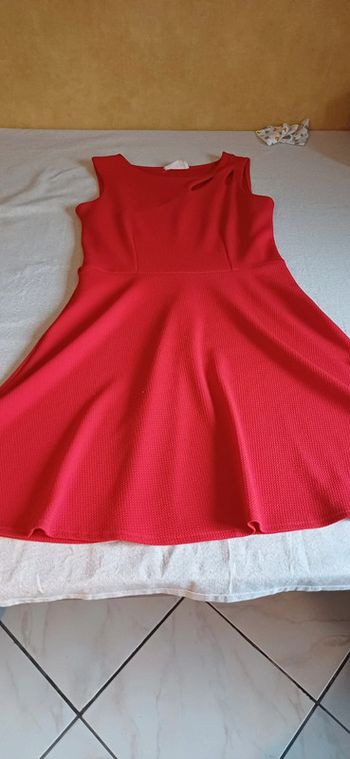 Robe cérémonie rouge