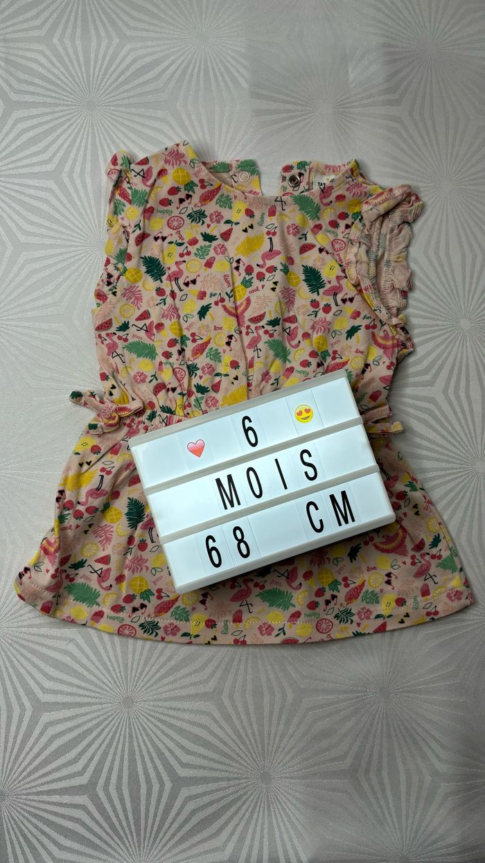 Robe débardeur 6 mois - 68 cm tape à l’œil neuve