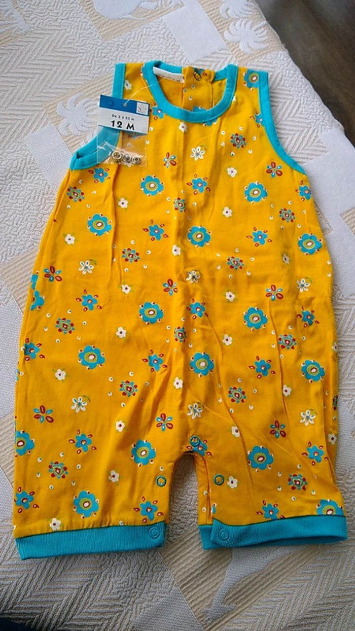 Salopette jaune