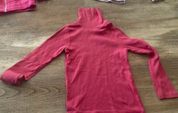 Polo col roulé fille 6 ans